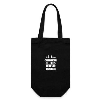 Chimiste en tant que profession - Sac à bouteille - noir - Devant