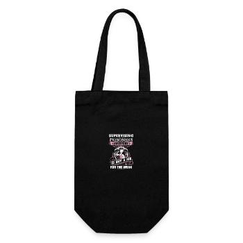 Correctional Officer Is Not A Job - Gift Bag for Bottles - black - Front