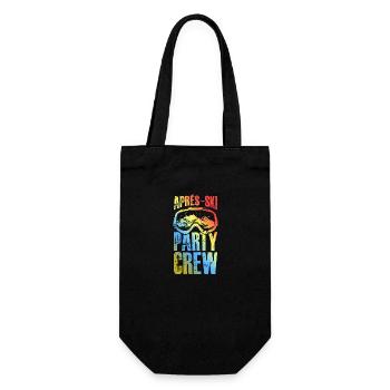 Masque de ski après-ski Party Crew coloré - Sac à bouteille - noir - Devant