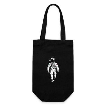 Astronaut - Profession Design Sticker - Gift Bag for Bottles - black - Front