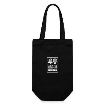 Proverb 49 - Gift Bag for Bottles - black - Front