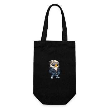 Eagle Winter - Gift Bag for Bottles - black - Front