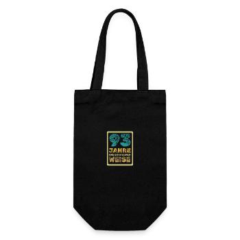 Age 93 - Gift Bag for Bottles - black - Front
