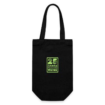 Proverb 25 - Gift Bag for Bottles - black - Front