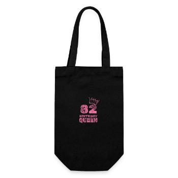 82 - Geschenkbeutel für Flaschen - Schwarz - Vorne