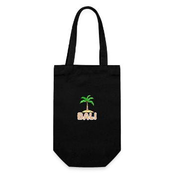 Bali Bali - Geschenkbeutel für Flaschen - Schwarz - Vorne