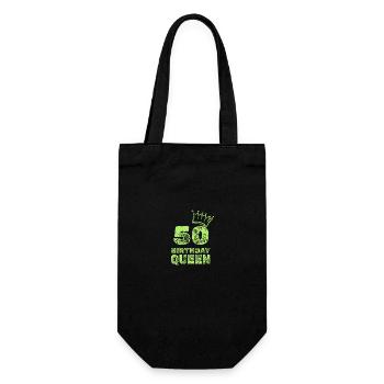Birthday 50 - Gift Bag for Bottles - black - Front