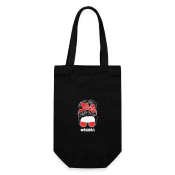 Flûtiste Maman Mère Flûte - Sac à bouteille - noir - Devant