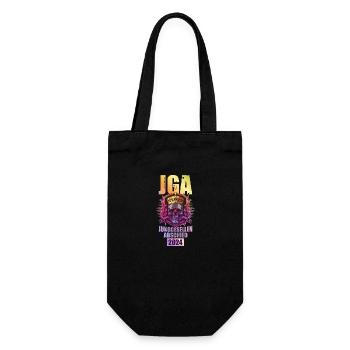 Junggesellenabschied 2024 Totenkopf Jga Party - Geschenkbeutel für Flaschen - Schwarz - Vorne