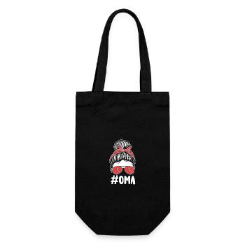 Joueur de hockey sur gazon Grand-mère Hockey sur gazon - Sac à bouteille - noir - Devant