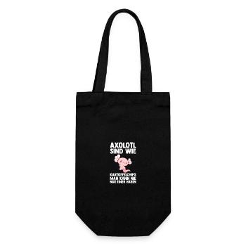Axolotl - Sac à bouteille - noir - Devant