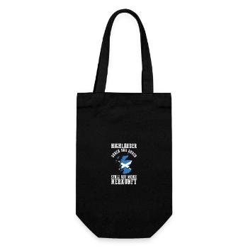 Scots Scottish Scotland - Gift Bag for Bottles - black - Front