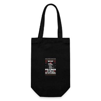 Père Noël Fête de Noël Noël Chats - Sac à bouteille - noir - Devant
