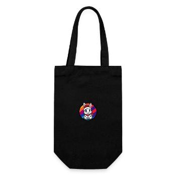Lapin Noël Noël - Sac à bouteille - noir - Devant