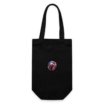 Crabe homard Noël Noël - Sac à bouteille - noir - Devant