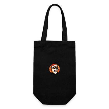 Shiba Inu Chien Noël Cool - Sac à bouteille - noir - Devant