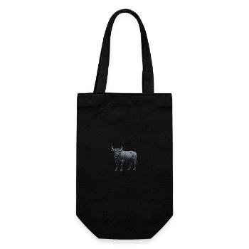 Taureau Animal Taureau - Sac à bouteille - noir - Devant