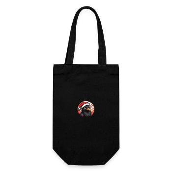 Raven Crow Noël - Sac à bouteille - noir - Devant