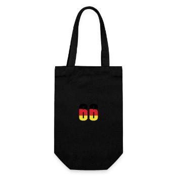 66 Number Germany Jersey - Gift Bag for Bottles - black - Front