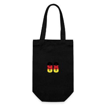 98 Number Germany Jersey - Gift Bag for Bottles - black - Front
