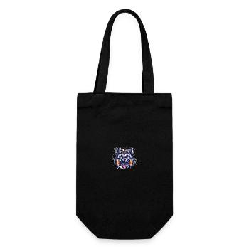 Wolf Beer Funny - Gift Bag for Bottles - black - Front