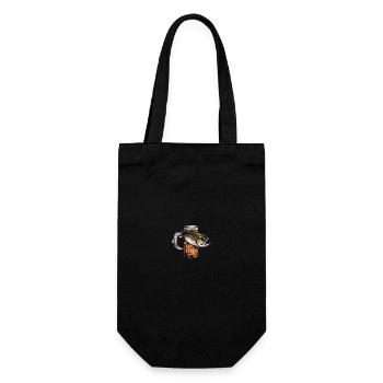 Pêche Pêche Bière - Sac à bouteille - noir - Devant