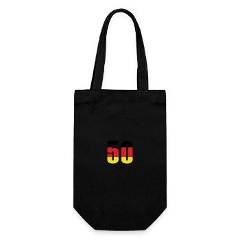 50 Number Germany Jersey - Gift Bag for Bottles - black - Front