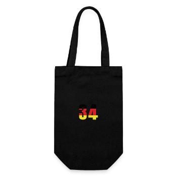 34 Number Germany Jersey - Gift Bag for Bottles - black - Front