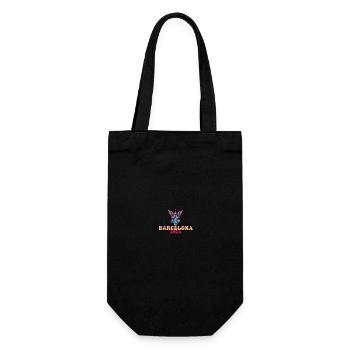 Barcelone 2024 Âne de fête - Sac à bouteille - noir - Devant