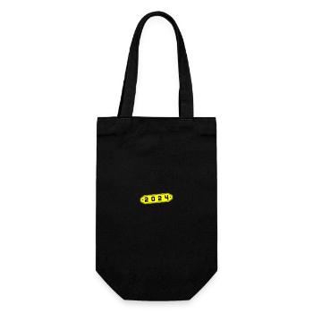 2024 Symbol - Gift Bag for Bottles - black - Front
