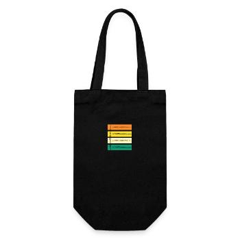 Joueur de flûte - Sac à bouteille - noir - Devant