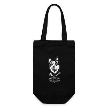 Australien Bovins Chien Maman Chien Chiens de troupeau Wilsigns - Sac à bouteille - noir - Devant
