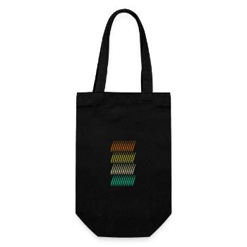 Joueur de flûte - Sac à bouteille - noir - Devant