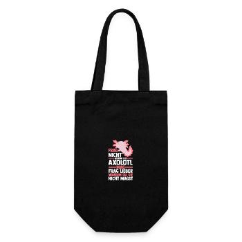 Axolotl - Sac à bouteille - noir - Devant