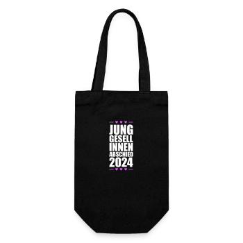 Hen Party 2024 Hen - Gift Bag for Bottles - black - Front