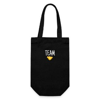 Empreinte de police « Team » - Sac à bouteille - noir - Devant