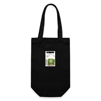 Melisse - Geschenkbeutel für Flaschen - Schwarz - Vorne