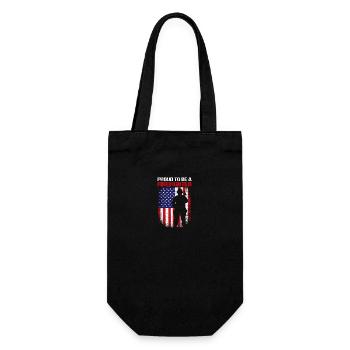 Firefighter Fire Brigade - Gift Bag for Bottles - black - Front