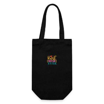 Best Sister - Gift Bag for Bottles - black - Front