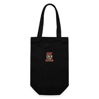 Autism - Gift Bag for Bottles - black - Front