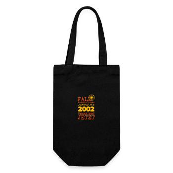 2002 2002 - Geschenkbeutel für Flaschen - Schwarz - Vorne