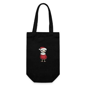 Bouquet Bande Dessinée de Noël - Sac à bouteille - noir - Devant
