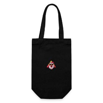 Coq Noël Cool - Sac à bouteille - noir - Devant