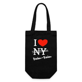 I love Baden-Baden - I love Baden-Baden - Gift Bag for Bottles - black - Front