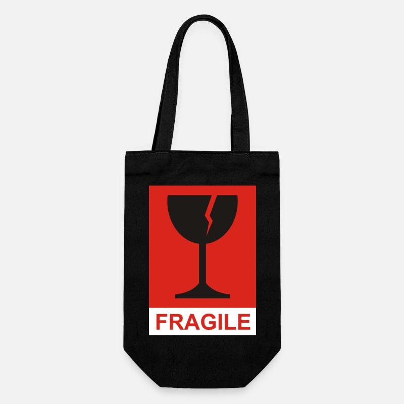 FRAGIL - Sac à bouteille - noir