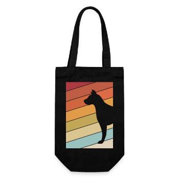 chien - Sac à bouteille - noir - Devant
