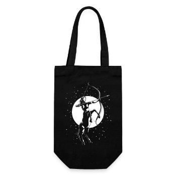 Sagittaire - Sac à bouteille - noir - Devant