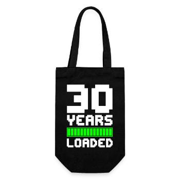 30 ANS CHARGÉ 30e anniversaire - Sac à bouteille - noir - Devant