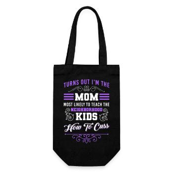 Neighbor House Inauguration - Gift Bag for Bottles - black - Front