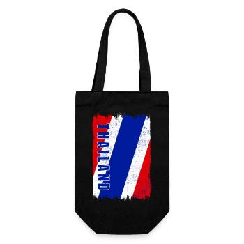 drapeau de la Thaïlande - Sac à bouteille - noir - Devant